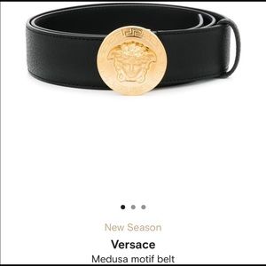 NWT Versace Medusa Motif Belt🇮🇹✨